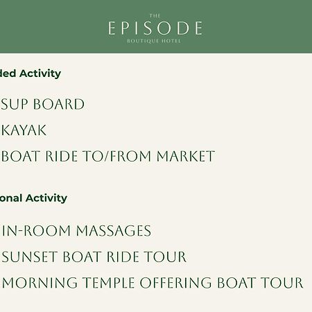 סוראט תאני The Episode Boutique Hotel מראה חיצוני תמונה